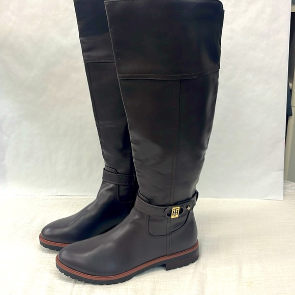 Tommy Hilfiger Women's Inezy Riding Boots Women's Shoes size 9.5 - Picture 1 of 12